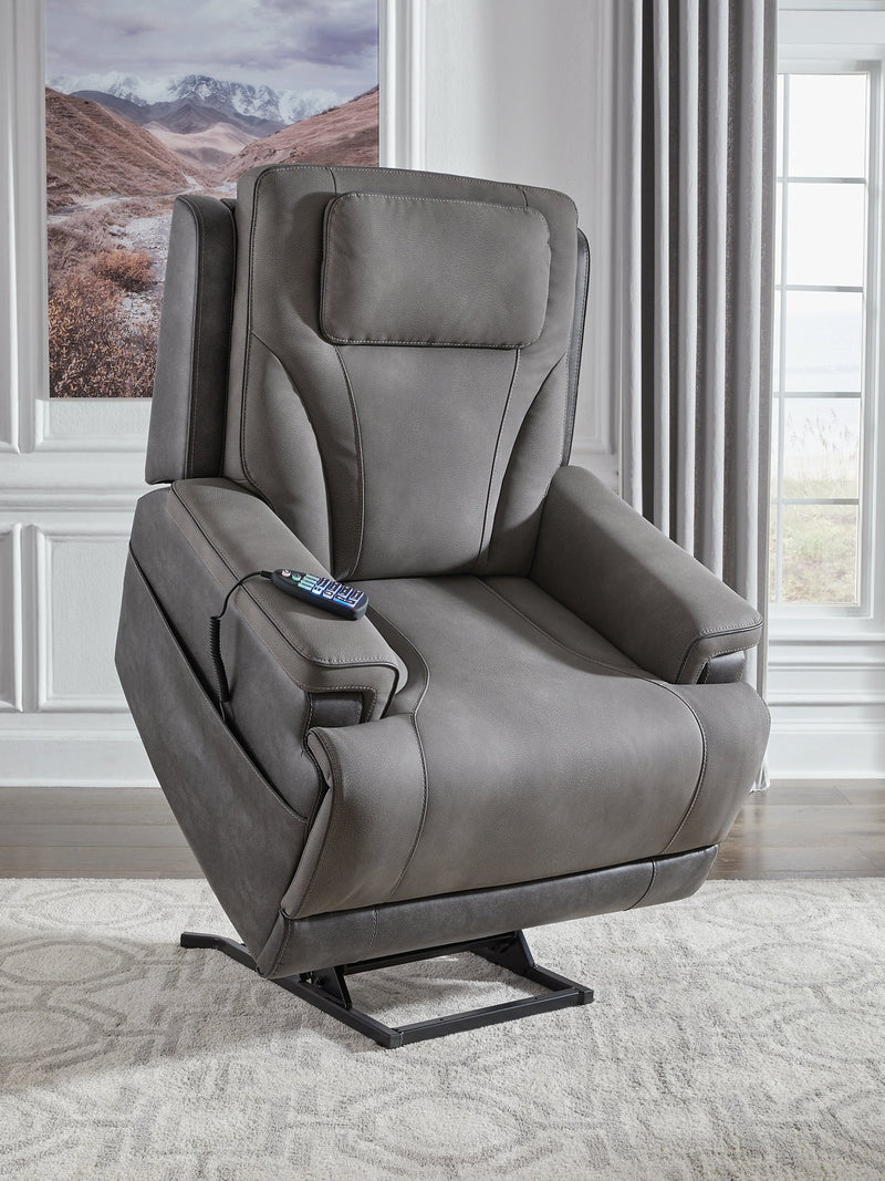 4Z-Peaceful Pause Power Lift Recliner - Furniture City (CA)l