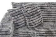 MOD #520 Big WIg Charcoal Sofa Chaise - Furniture City (CA)l