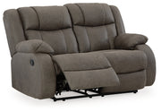 First Base Reclining Loveseat - Furniture City (CA)l