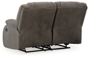 First Base Reclining Loveseat - Furniture City (CA)l