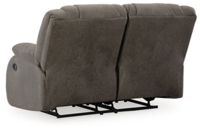 First Base Reclining Loveseat - Furniture City (CA)l