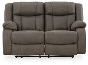 First Base Reclining Loveseat - Furniture City (CA)l