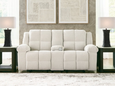Orlen Reclining Loveseat with Console - Furniture City (CA)l