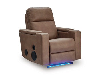 Lorrenton Power Glider Recliner with Audio System - Furniture City (CA)l