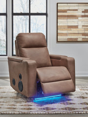 Lorrenton Power Glider Recliner with Audio System - Furniture City (CA)l