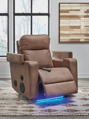Lorrenton Power Glider Recliner with Audio System - Furniture City (CA)l