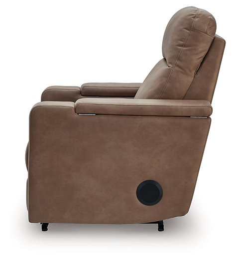 Lorrenton Power Glider Recliner with Audio System - Furniture City (CA)l