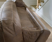 Beckley Place Power Reclining Loveseat with Console - Furniture City (CA)l