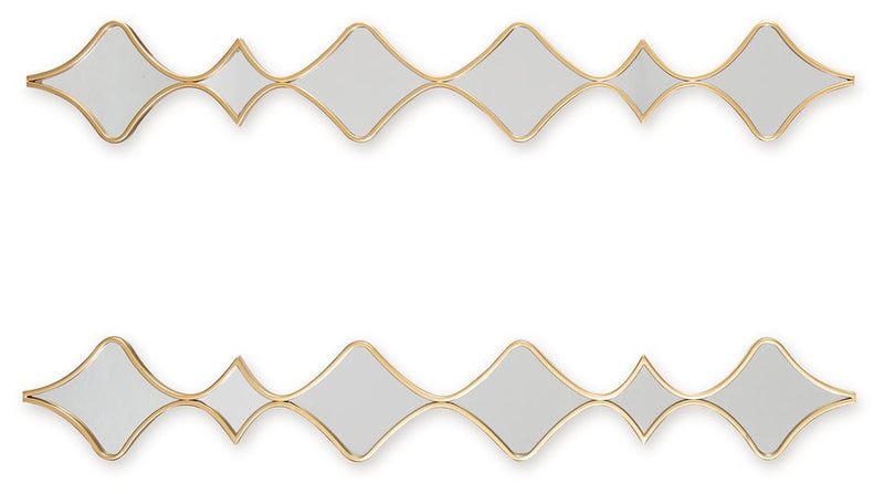 Harriswood Accent Mirror Set (Set of 2) - Furniture City (CA)l
