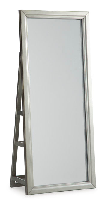 Evesen Floor Standing Mirror/Storage - Furniture City (CA)l
