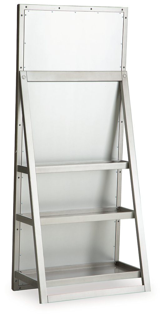 Evesen Floor Standing Mirror/Storage - Furniture City (CA)l