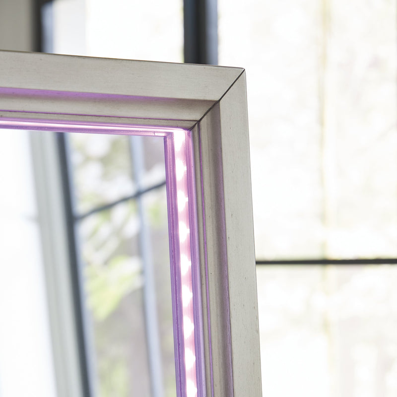 Evesen Floor Standing Mirror/Storage - Furniture City (CA)l