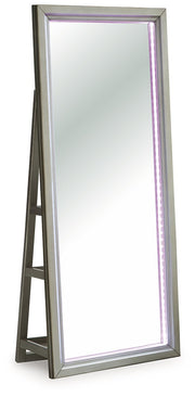 Evesen Floor Standing Mirror/Storage - Furniture City (CA)l