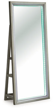 Evesen Floor Standing Mirror/Storage - Furniture City (CA)l