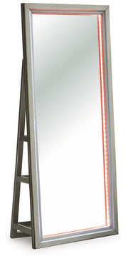 Evesen Floor Standing Mirror/Storage - Furniture City (CA)l
