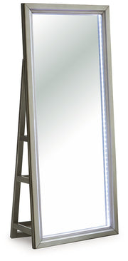 Evesen Floor Standing Mirror/Storage - Furniture City (CA)l