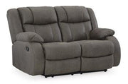 First Base Reclining Loveseat - Furniture City (CA)l