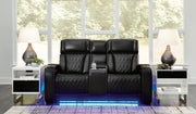 Boyington Power Reclining Loveseat with Console - Furniture City (CA)l