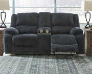 Draycoll Reclining Loveseat with Console - Furniture City (CA)l