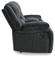 Draycoll Reclining Loveseat with Console - Furniture City (CA)l