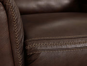 Alessandro Power Reclining Loveseat with Console - Furniture City (CA)l