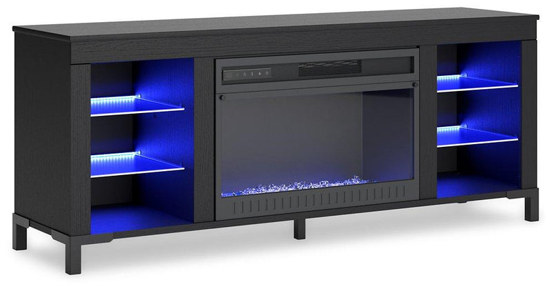 Cayberry 60" TV Stand with Electric Fireplace - Furniture City (CA)l