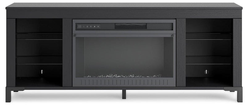 Cayberry 60" TV Stand with Electric Fireplace - Furniture City (CA)l