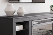 Cayberry 60" TV Stand with Electric Fireplace - Furniture City (CA)l