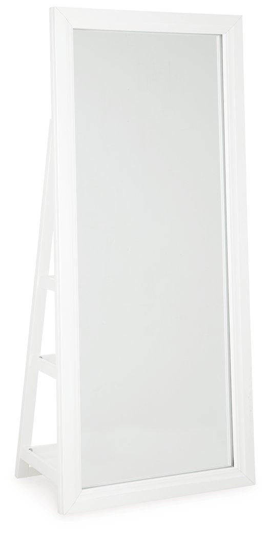 Evesen Floor Standing Mirror/Storage - Furniture City (CA)l