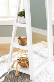Evesen Floor Standing Mirror/Storage - Furniture City (CA)l