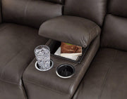 Boxmere Power Reclining Loveseat with Console - Furniture City (CA)l