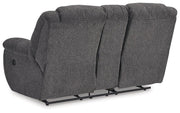 Foreside Reclining Loveseat with Console - Furniture City (CA)l