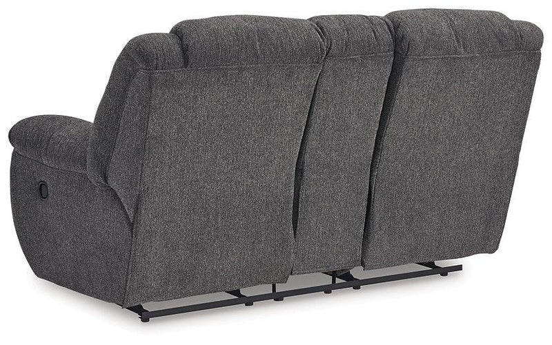 Foreside Reclining Loveseat with Console - Furniture City (CA)l