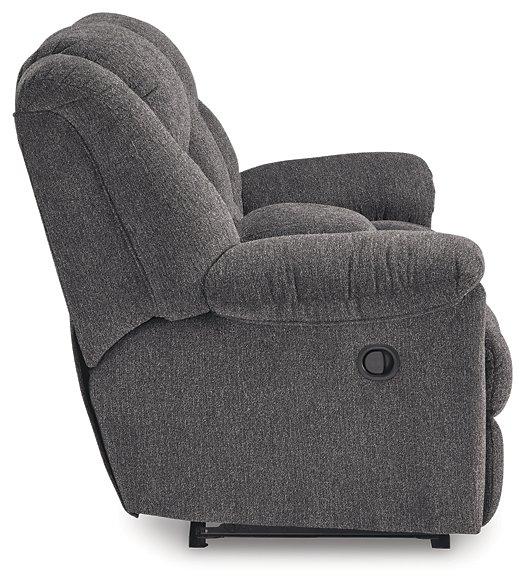 Foreside Reclining Loveseat with Console - Furniture City (CA)l