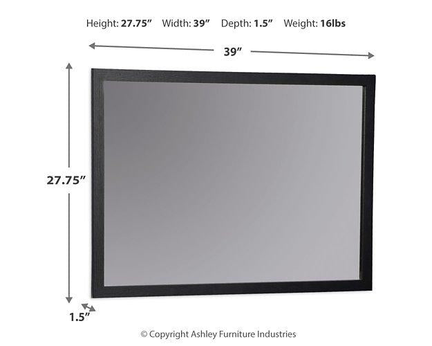 Danziar Bedroom Mirror - Furniture City (CA)l