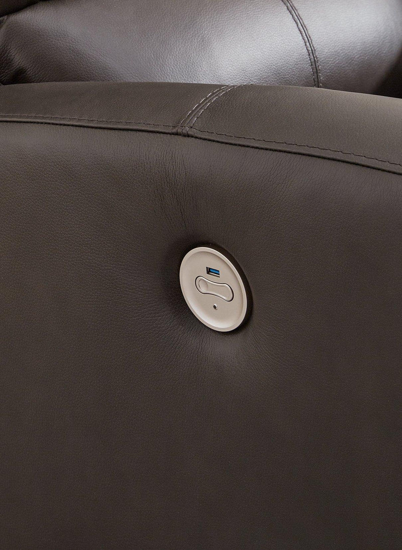 Boxmere Power Reclining Loveseat with Console - Furniture City (CA)l