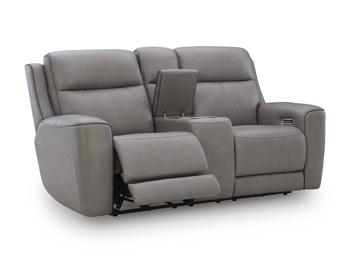 5Z-Comfort Power Reclining Loveseat with Console - Furniture City (CA)l