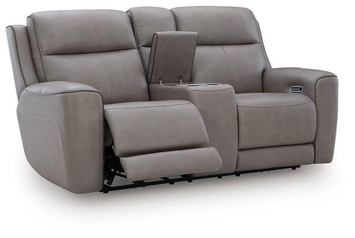 5Z-Comfort Power Reclining Loveseat with Console - Furniture City (CA)l
