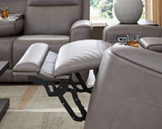 5Z-Comfort Power Reclining Loveseat with Console - Furniture City (CA)l