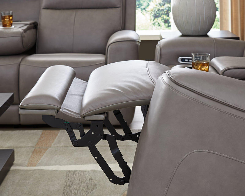 5Z-Comfort Power Reclining Loveseat with Console - Furniture City (CA)l