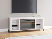 Brollevi 60" TV Stand with Electric Fireplace - Furniture City (CA)l