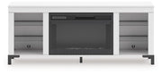 Brollevi 60" TV Stand with Electric Fireplace - Furniture City (CA)l