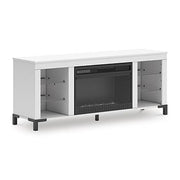 Brollevi 60" TV Stand with Electric Fireplace - Furniture City (CA)l