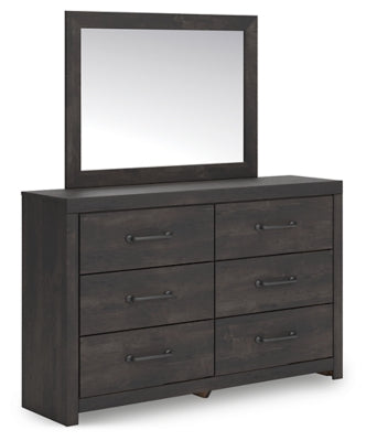 Hollivern Dresser and Mirror - Furniture City (CA)l