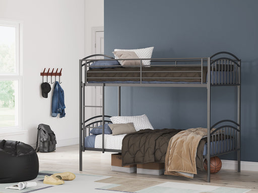 Lanceburg Bunk Bed with Ladder - Furniture City (CA)l
