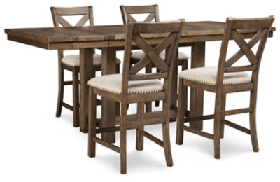 Moriville Counter Height Dining Set - Furniture City (CA)l