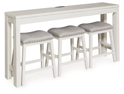 Robbinsdale Counter Height Dining Table and 3 Barstools Set - Furniture City (CA)l