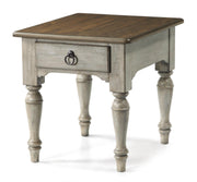 Flexsteel Plymouth End Table in Two-Tone - Furniture City (CA)l