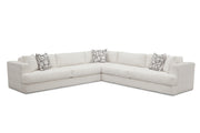 Low profile 3pc L shape sectional, MOD #1200 - Furniture City (CA)l