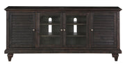 Magnussen Calistoga Console in Weathered Charcoal - Furniture City (CA)l